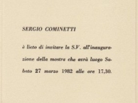 Mostre ed esposizioni di Sergio Cominetti